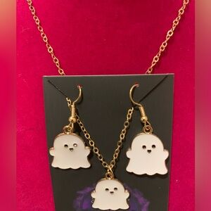 NWOT ghost jewelry set